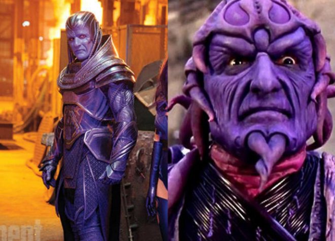 Apocalypse on the left. Ivan Ooze on the right 