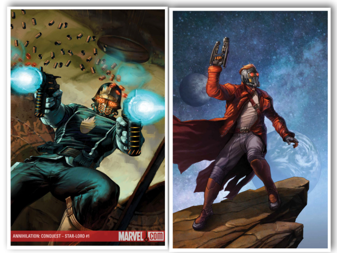 The Old Starlord and the New Starlord.