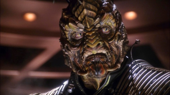 The Xindi always made me think of Galaxy Quest